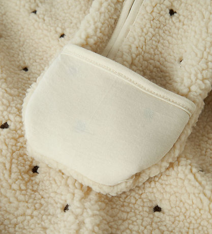 Lil' Atelier Pramsuit - Teddy - NbnNalo Loose - Turtledove/Hear