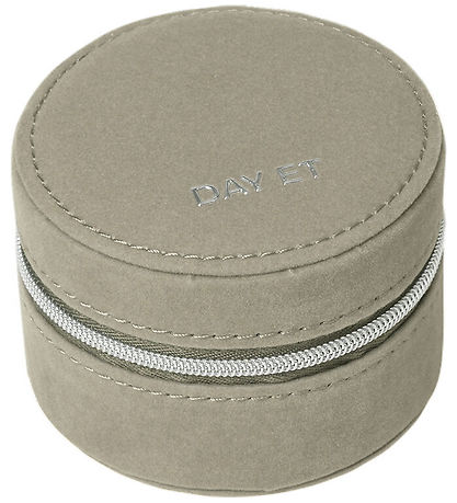 DAY ET Trinket Box - Z Jewelry Zip Round Small - Cobblestone