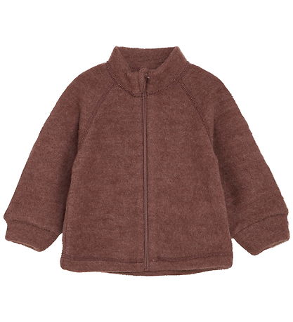 CeLaVi Cardigan - Wool - Maroon