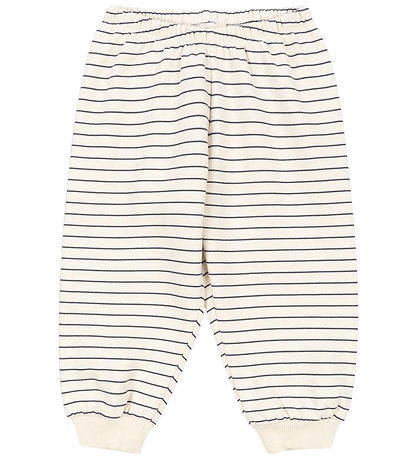 Konges Sløjd Joggingbuxur - Amio - Skipstjórar Blue/Antique Whit