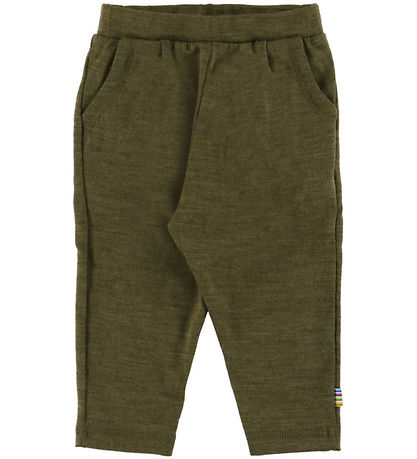 Joha Trousers - Wool - Moss Green