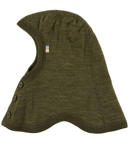 Joha Balaclava - Wool - 2-layer - Mos Green