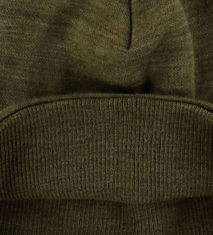 Joha Beanie - Wool - 2-layer - Moss Green