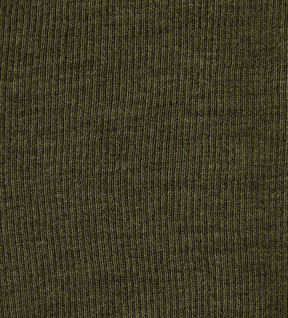 Joha Leggings - Rib - Ull - Mosi Grænt