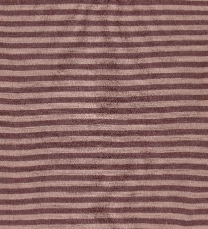 Joha Leggings - Wool - Rose w. Stripes