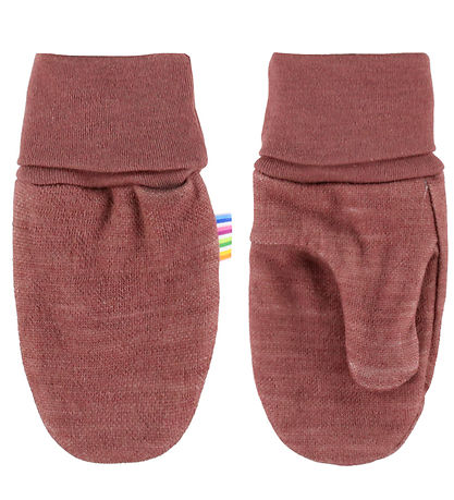 Joha Mittens - Wool/Bamboo - Dark Rose