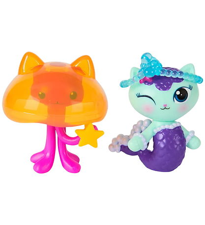 Gabby's Dollhouse Toy Figurine - MerCat & Kitty Jellyfish