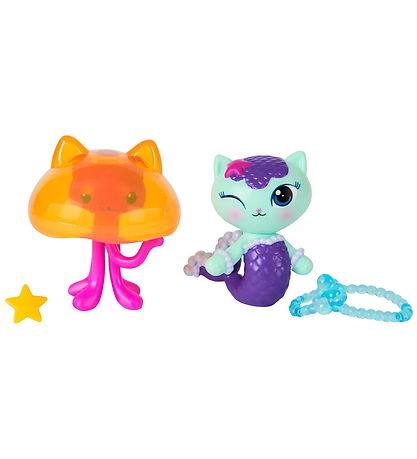 Gabby's Dollhouse Toy Figurine - MerCat & Kitty Jellyfish