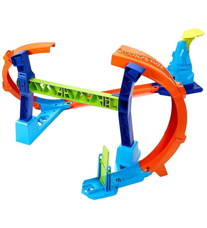 Hot Wheels Car Track - Stunt Tracks - Corkscrew Jump Champion