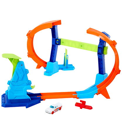 Hot Wheels Car Track - Stunt Tracks - Corkscrew Jump Champion