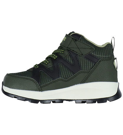 Skechers Stígvél - Tex - Storm Blazer - Drizzle Lið - Olive/Bl