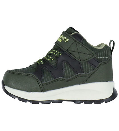 Skechers Stígvél - Storm Blazer - Tex - Drizzle Lið - Olive/Sv