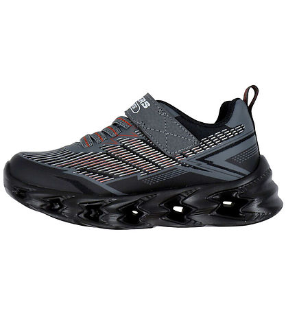 Skechers Skór M. Ljós - Vortex 2.0 - Black/Kol