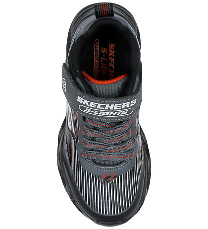 Skechers Skór M. Ljós - Vortex 2.0 - Black/Kol