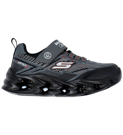 Skechers Skór M. Ljós - Vortex 2.0 - Black/Kol