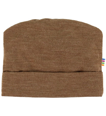 Joha Beanie - 2-layer - Wool - Warm Brown