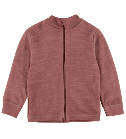 Joha Cardigan - Wool/Bamboo - Mark Rose