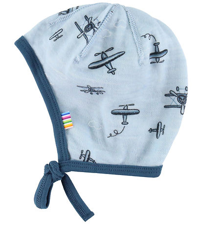Joha Baby Hat - Single Layer - Wool/Bamboo - Light Blue