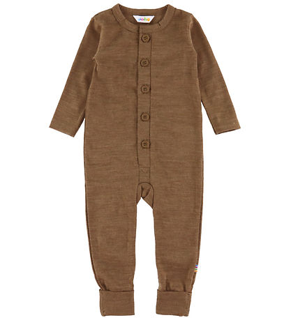 Joha Onesie - Ull - Varm Brun