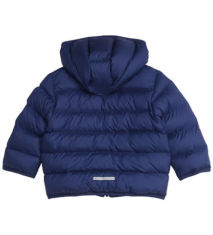 adidas Performance Vadderad jacka - Dark Blue/Royal Blue/Glow Bl