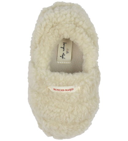 Konges Sløjd Inniskór - Globe - Cream Off White