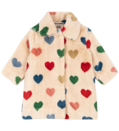 Konges Sløjd Jacket - Fuzzie Coat - Bon Coeur Color