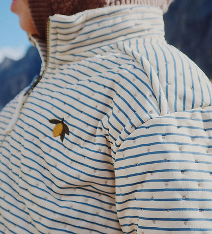 Konges Sløjd Thermojakki - Hitakrem - Stripe Bleiur
