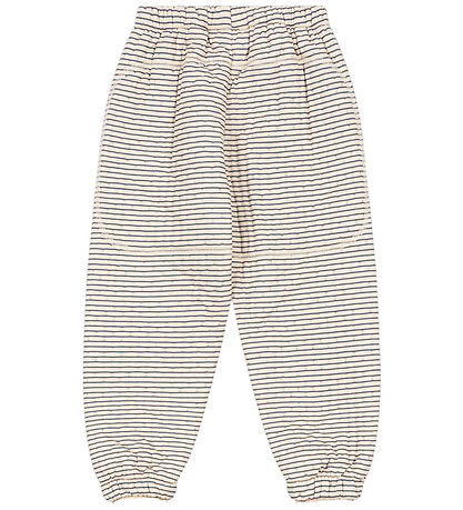Konges Sløjd Thermobuxur - Hitakrem - Stripe Bleiur