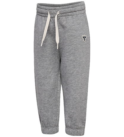 Hummel Joggingbroek - HmlMini Bee - Grijs Gevlekt