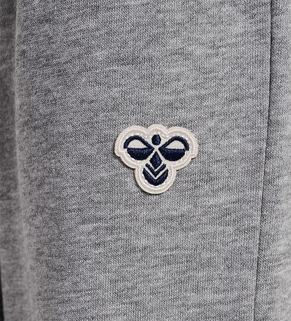 Hummel Joggingbroek - HmlMini Bee - Grijs Gevlekt
