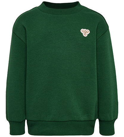 Hummel Sweatshirt - HmlMini Bee - Dunkelgrün