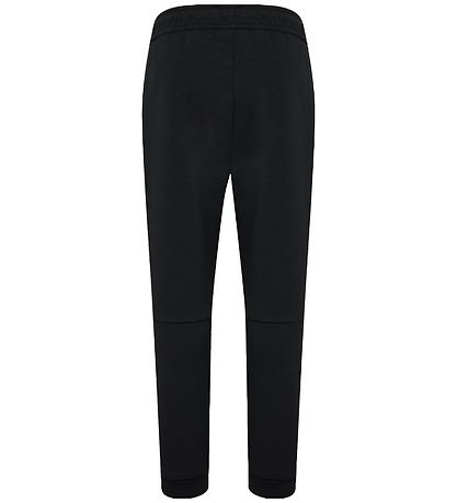 Hummel Joggingbuxur - HmlJR Tech Flís - Svart