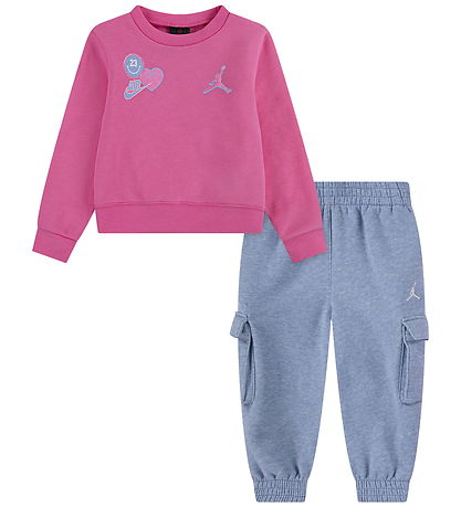 Jordan Sweat Set - Cobalt Bliss Heather