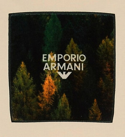 Emporio Armani Stuttermabolur - Franska Oak M. Prentað