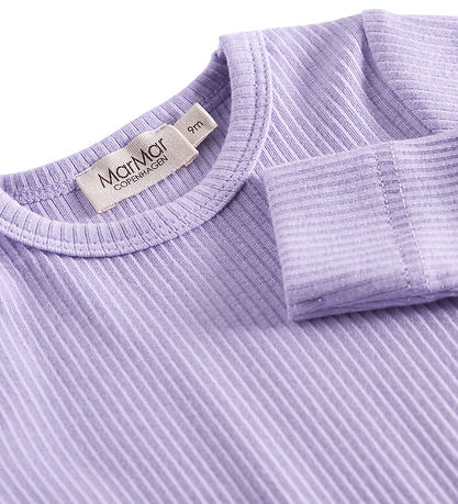 MarMar Samfella l/e - Rib - Plain - Soft Lavender