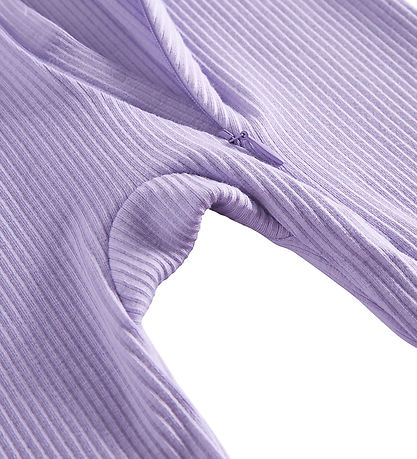 MarMar Jumpsuit - Rib - Rompy Zip - Soft Lavender