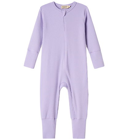 MarMar Jumpsuit - Rib - Rompy Zip - Soft Lavender