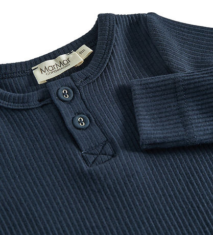 MarMar Bodysuit l/s - Rib - Pilot Navy