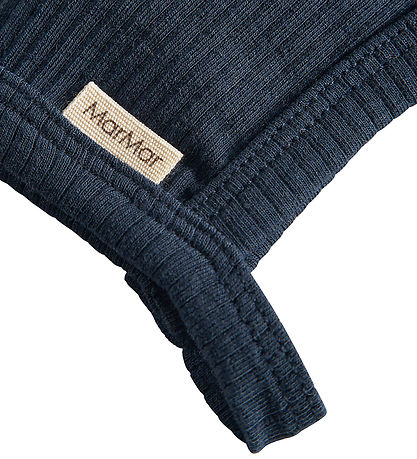 MarMar Ungbarnahúfa - Rib - Hoody - Flugmaður Dökkblátt