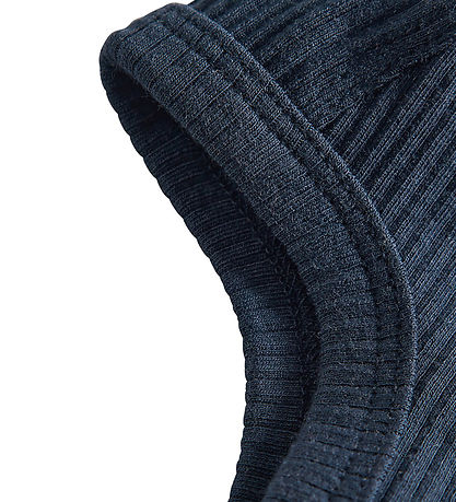 MarMar Ungbarnahúfa - Rib - Hoody - Flugmaður Dökkblátt