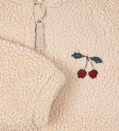 Konges Sløjd Fleece Jacket - Jazz Teddy - Sand Dollars