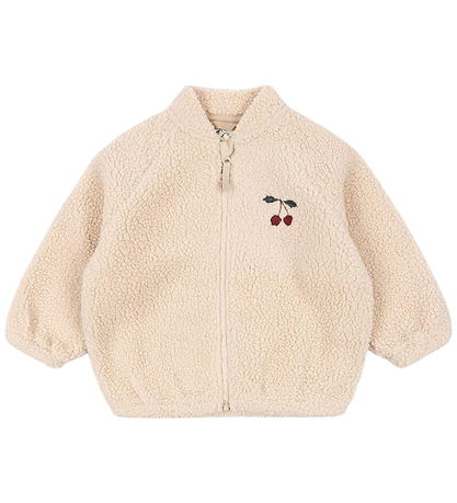Konges Sløjd Fleece Jacket - Jazz Teddy - Sand Dollars