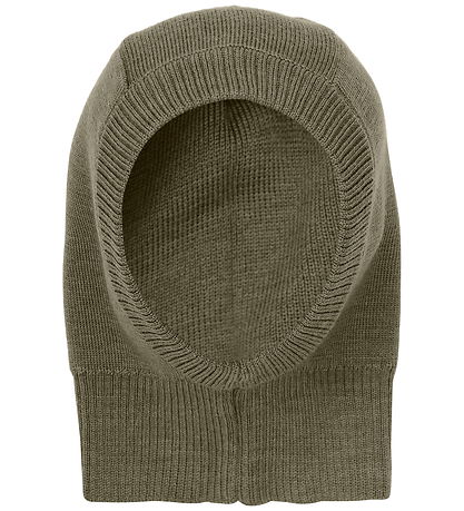 CeLaVi Balaclava - Single Layer - Wool - Dusky Green