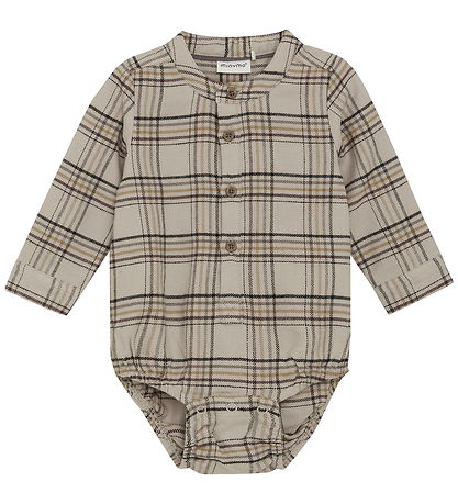 Minymo Skyrtu samfella l/e - Oxford Tan