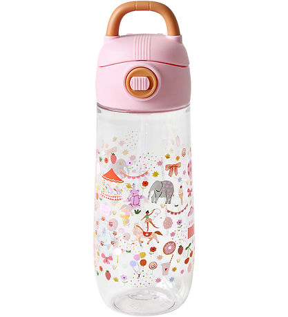 Rice Juomapullo - 550 ml - Vaaleanpunainen