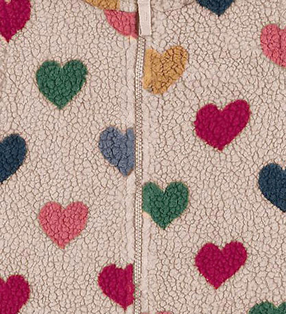 Konges Sløjd Flísjakki - Jody Teddy - Bon Coeur Coloré