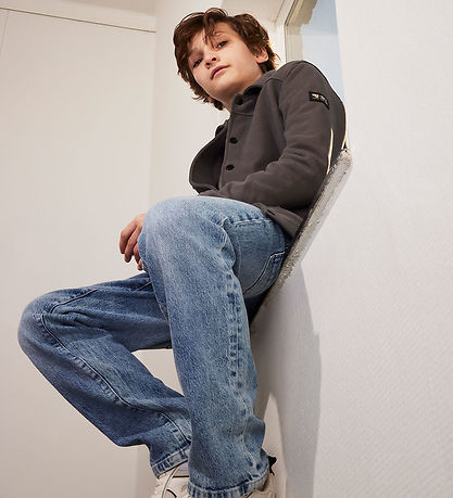 Indian Blue Jeans Jeans - Weite Loose Passform - Medium+ Denim