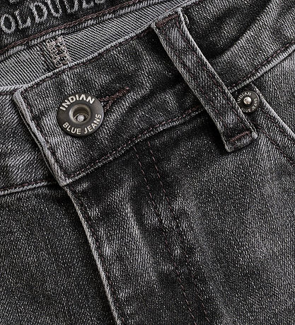 Indian Blue Jeans Jeans - Weite Loose Passform - Dark Grey Denim