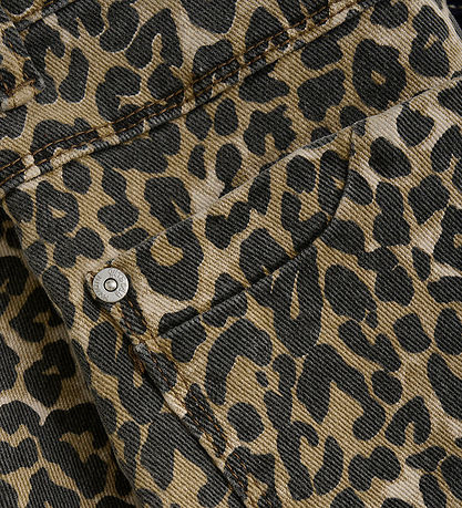 Indian Blue Jeans Jeans - Weite Passform - Leopard