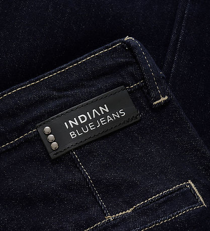 Indian Blue Jeans Jeans - Weite Passform - Dark Blue Denim